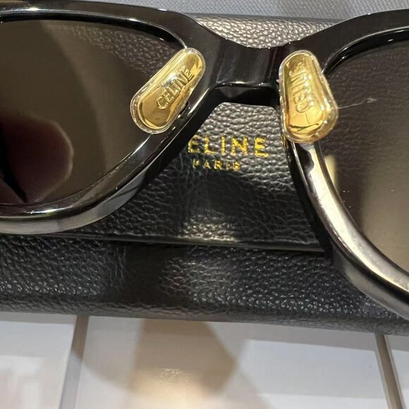 CELINE TRIOMPHE CL 40222F BLACK SUNGLASSES - Picture 6 of 8